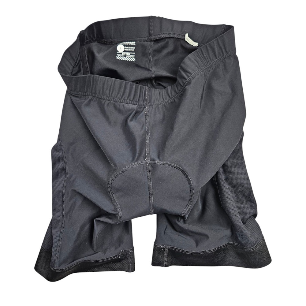 Bontrager Fitted Padded Bicycle Shorts Mens Large Black Cycling Bike Profila